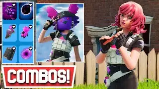 *NEW* BEST UNDERCOVER SKYE SKIN COMBOS [MIDNIGHT SKYE STYLE] [FORTNITE REMIX PASS]! | Fortnite