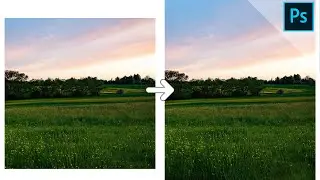 Stretch image with content-aware fill | PHOTOSHOP 