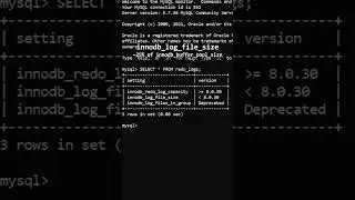 MySQL Redo Logs: MySQL Tutorial (SQL Basics)