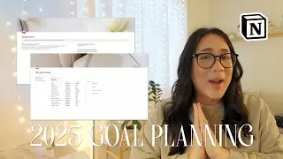 2025 Goal Planning | free notion template freebie ✨