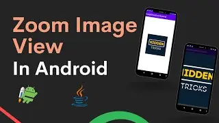 how to zoom imageview in android studio | zoom in / zoom out in android studio