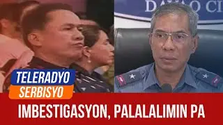 New CIDG chief vows to continue probe on Quiboloy, ‘angels of death’ | (28 September 2024)