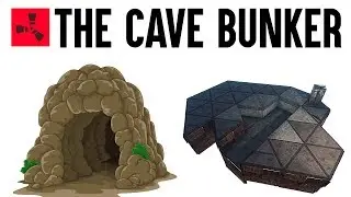 Rust Base Building - The Cave Bunker - Rust base building 2019 (rust Bunker Base)