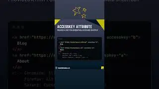 HTML, accesskey Attribute 