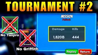 ASTD TOURNAMENT MODE #2 (No Tanjiro/No Griffith) | All Star Tower Defense Roblox