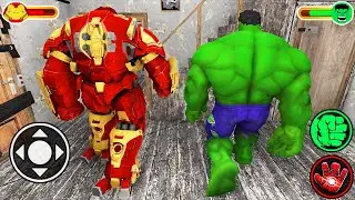 HULK and HULKBUSTER Enter in Granny House