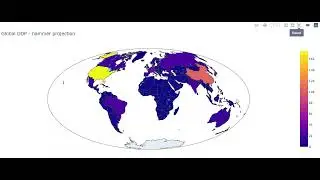 Geographical plotting with Plotly | Video 4 - Hammer Projections