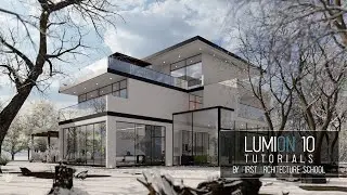 Lumion10 pro Tutorial#2 Render setup for snowy weather