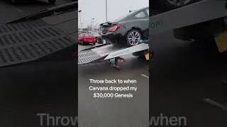 Delivery FAIL: Brand New $30,000 Genesis Dropped! 😱 #Shorts #trending