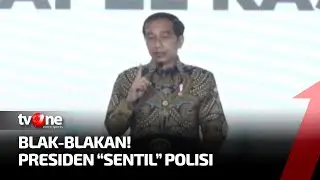 Oknum Kapolda & Kapolres Sowan ke Sesepuh Ormas, Presiden Jokowi Sentil Polisi | tvOne