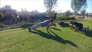 Russian Systema in San Diego - Warm up drills.