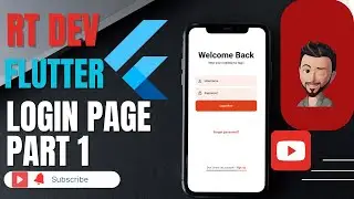 🔥 Flutter Advanced UI Tutorial: Modern Login Page Design - Part 1