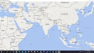 XAML Islands - How to use MapControl in a WPF application