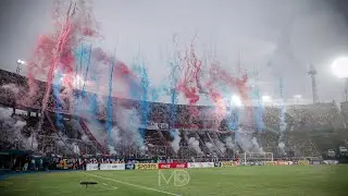 Recibimiento de CERRO PORTEÑO vs olimpia súper clásico apertura 2024