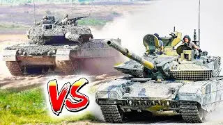 Немецкий Leopard против Т-90: чей танк изменит ход конфликта на Украине (видео от 05.02.2023 года)