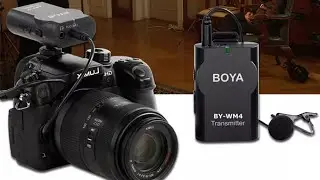 Беспроводной микрофон BOYA BY- WM4 / Как это работает?