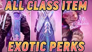 NEW Exotic Class Item Perk Combos | Destiny 2 The Final Shape