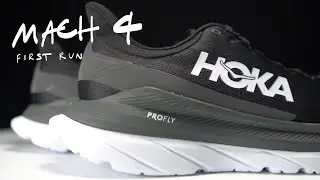 Hoka One One Mach 4 - First Run