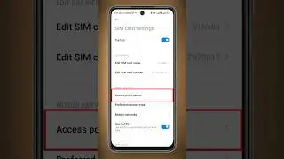 Phone Call Setting | call | Mobile call Network Problem in redmi #shorts