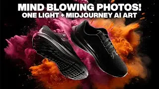 HOW TO PHOTOGRAPH NIKE SHOES WITH ONE LIGHT