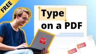 How to Type on a PDF for Free in 2024