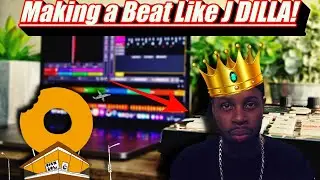 Making A J DILLA Boom Bap Type Beat | Swing, Bass, Drums ✅ | Serato Studio 2021