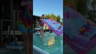 Jumping in the Pool 😂 