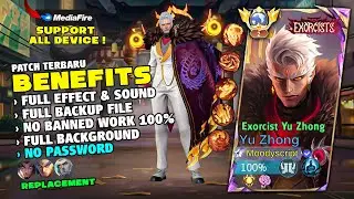 REVAMP! Script Skin Yu Zhong Exorcist No Password Full Effect & Voice | New Patch