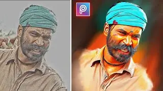 PicsArt Smudge oil paint effect Photo editing || Oil painting Photo editing PicsArt || new editing