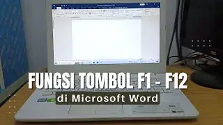 Fungsi Tombol F1 sampai F12 di Microsoft Word