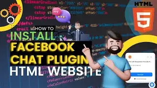 How to Setup Facebook Messenger Chat in HTML Website | how to add messenger in my website | Chatbot