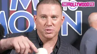 Channing Tatum Speaks On The First Time He Met Scarlett Johansson At Fly Me To The Moon Premiere