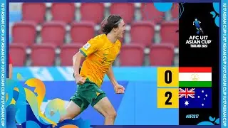 #AFCU17- Group C | Tajikistan 0 - 2 Australia