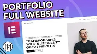 How to make Any Portfolio WordPress Website 2024 ( Elementor Free & Pro )
