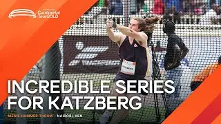 Katzberg throws 84.38m in mens hammer - longest since 2008 | Continental Tour Gold 2024