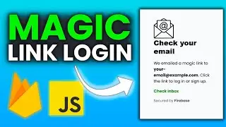 Passwordless authentication Firebase 🔥 | Simple Web login