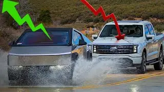 Cybertruck Is Demolishing F150 Lightning Sales...