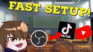 Best way to make Tiktoks and YT Shorts as a VTuber! - Setting Up OBS for Tiktok