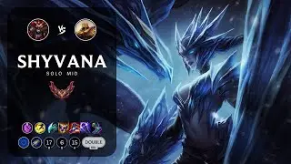 Shyvana Mid vs Azir - EUW Grandmaster Patch 13.16