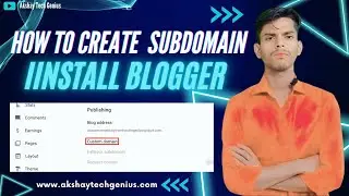 Quick & Easy Blogger Subdomain Installation 2024