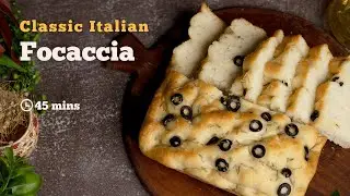 Focaccia | Focaccia Bread | Italian Bread | Bread Recipes | Italian Recipes | Cookd