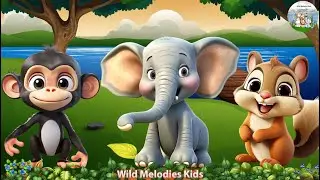 Lovely Animal Sounds: Elephant, Capybara, Monkey, Skunk - Animals Sound