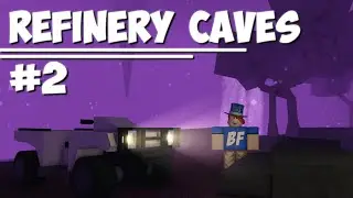 Finding The Secret Purple Forest! Refinery Caves (Roblox) Ep. 2