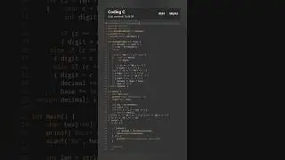 Hexadecimal to Octal Code Converter in C-Programming 