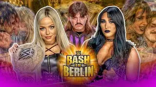 Liv Morgan vs Rhea Ripley (Special Guest Referee) Full Match WWE Bash In Berlin 2024 Highlights