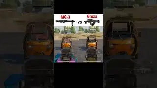 MG-3 vs Groza damage 😱 