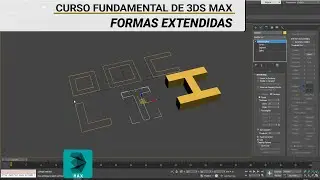 Curso 3DS Max Parte 26 - Formas Extendidas