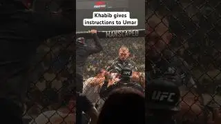 What Khabib said to Umar in between rounds