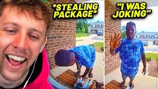 Funniest Things Caught On Doorbell Camera