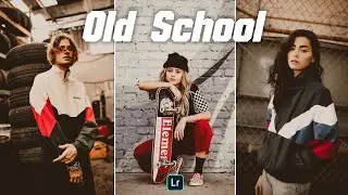 Old School Preset - Lightroom Mobile Presets DNG | Old School Filters | Vintage Presets